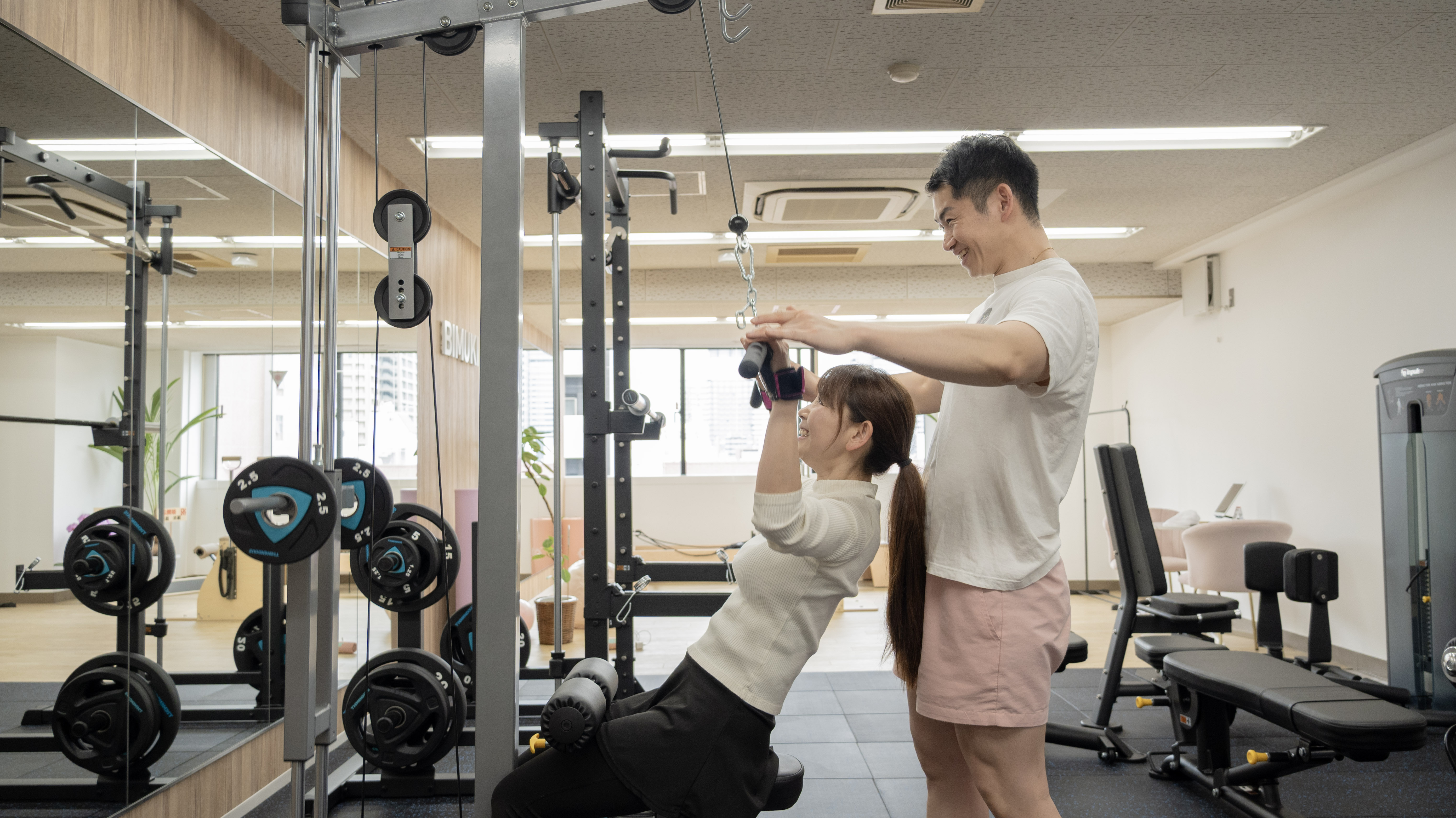 扇町の女性専用パーソナルジムのパーソナルトレーニング